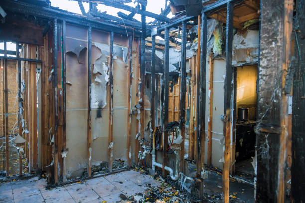 Professional Fire Damage Assessment technician working in Lyons, IL